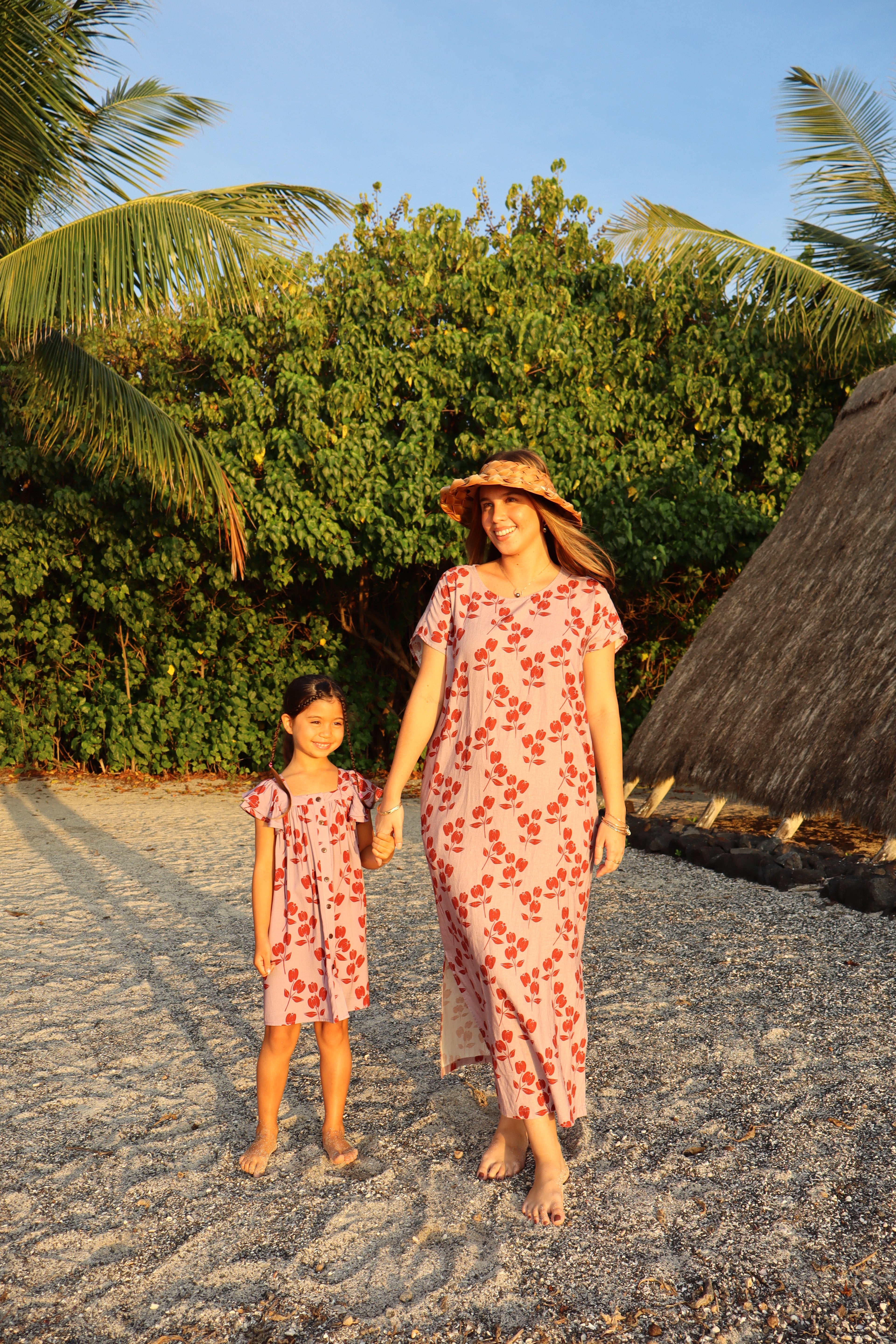 Dainty A'ali'i Keiki Wahine Dress