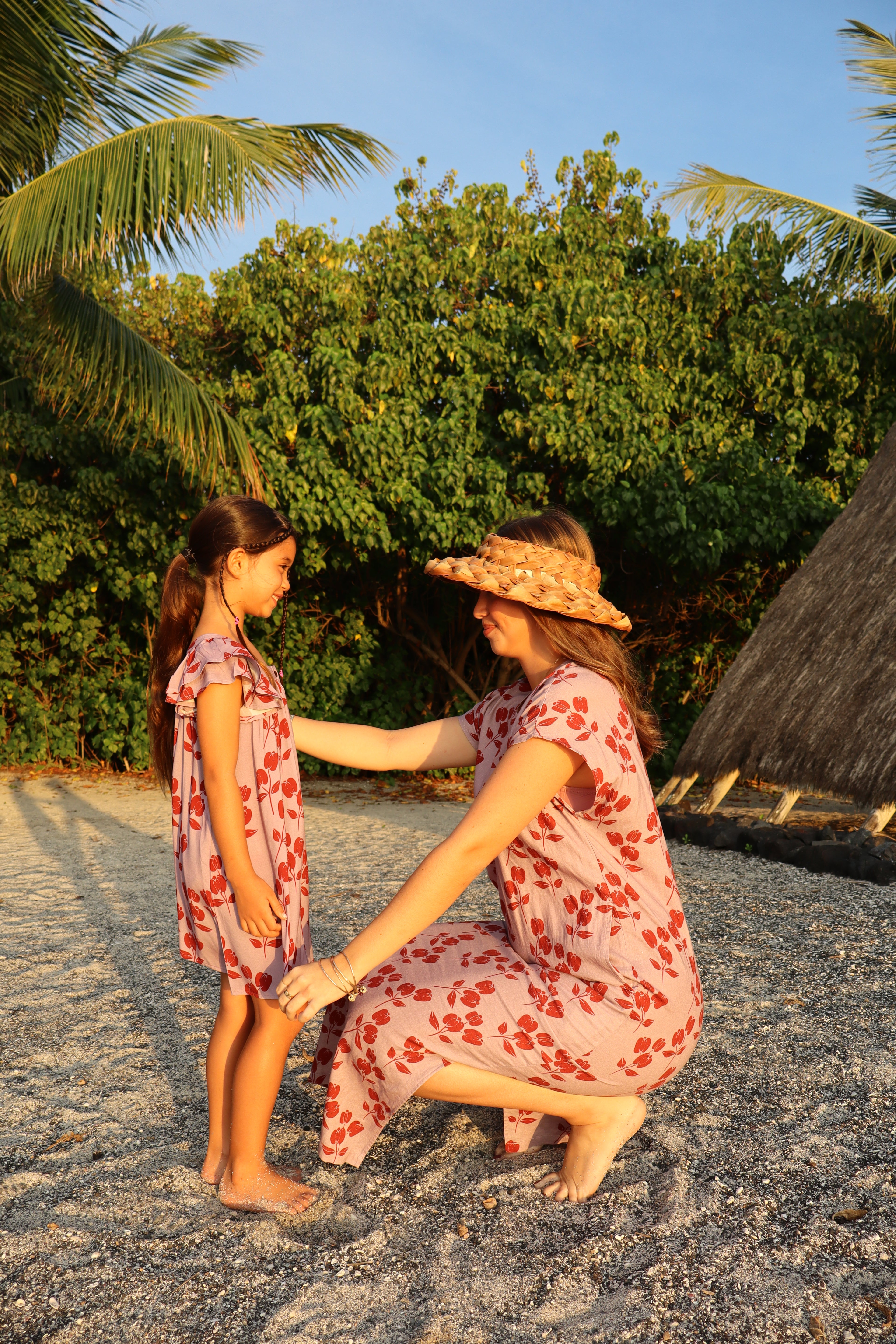 Dainty A'ali'i Keiki Wahine Dress