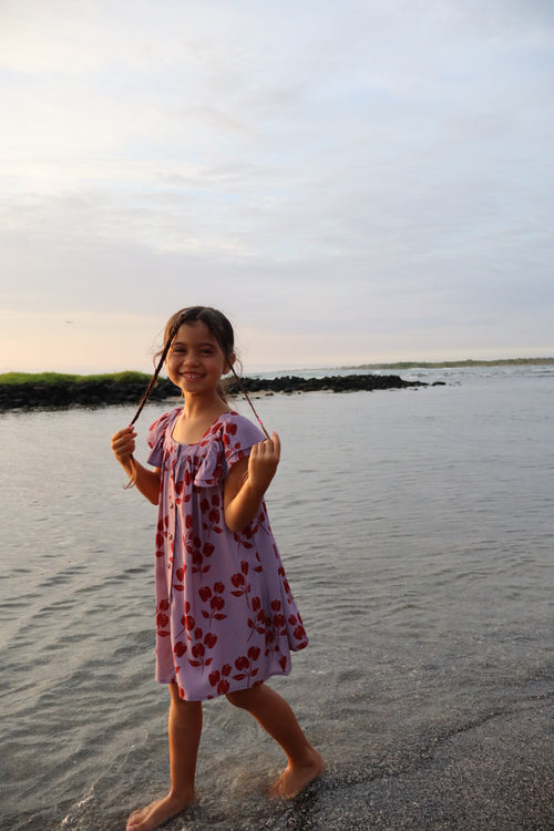 Dainty A'ali'i Keiki Wahine Dress