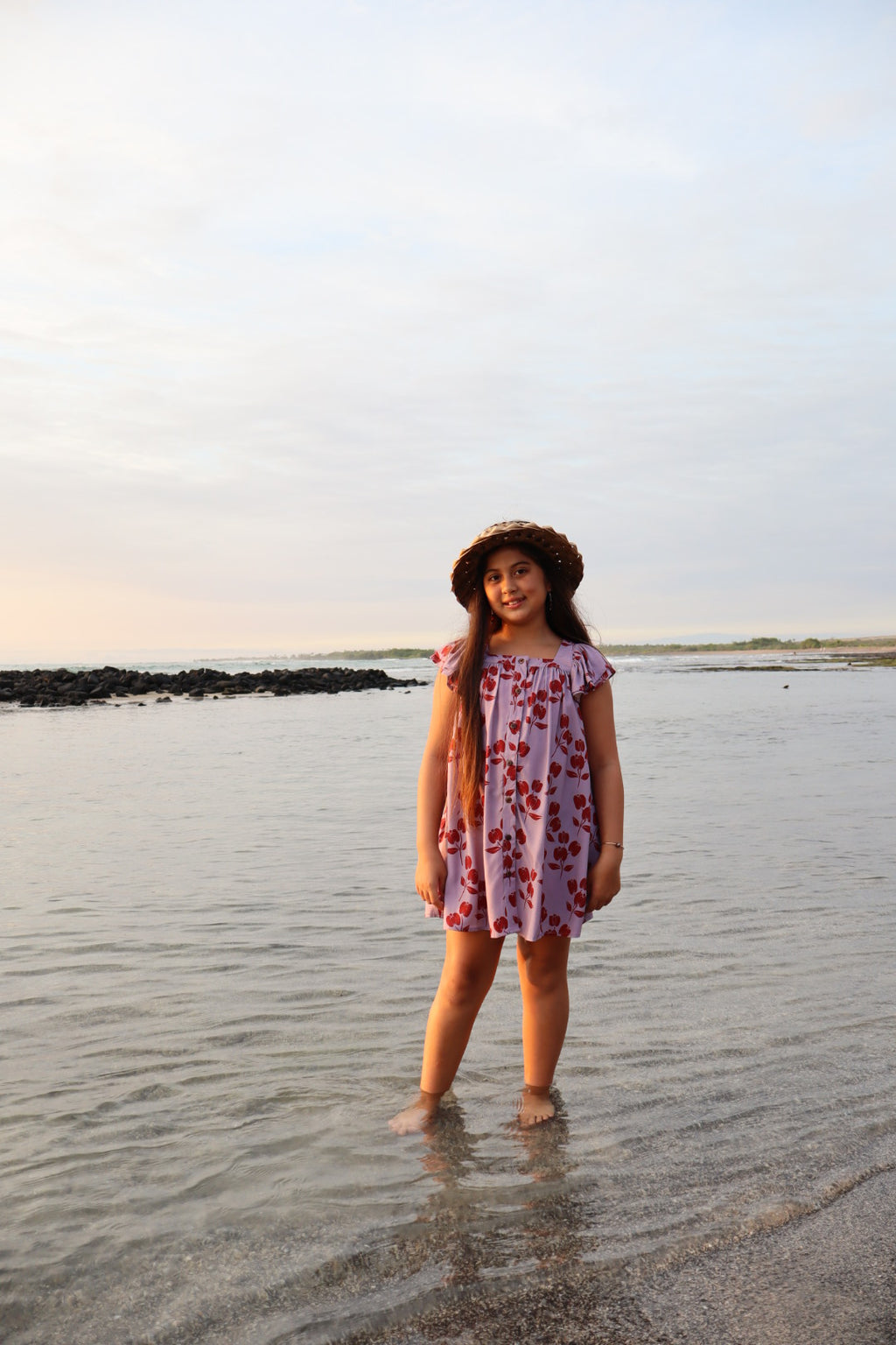 Dainty A'ali'i Youth Girls Dress