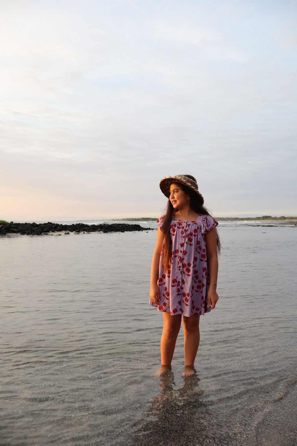 Dainty A'ali'i Youth Girls Dress
