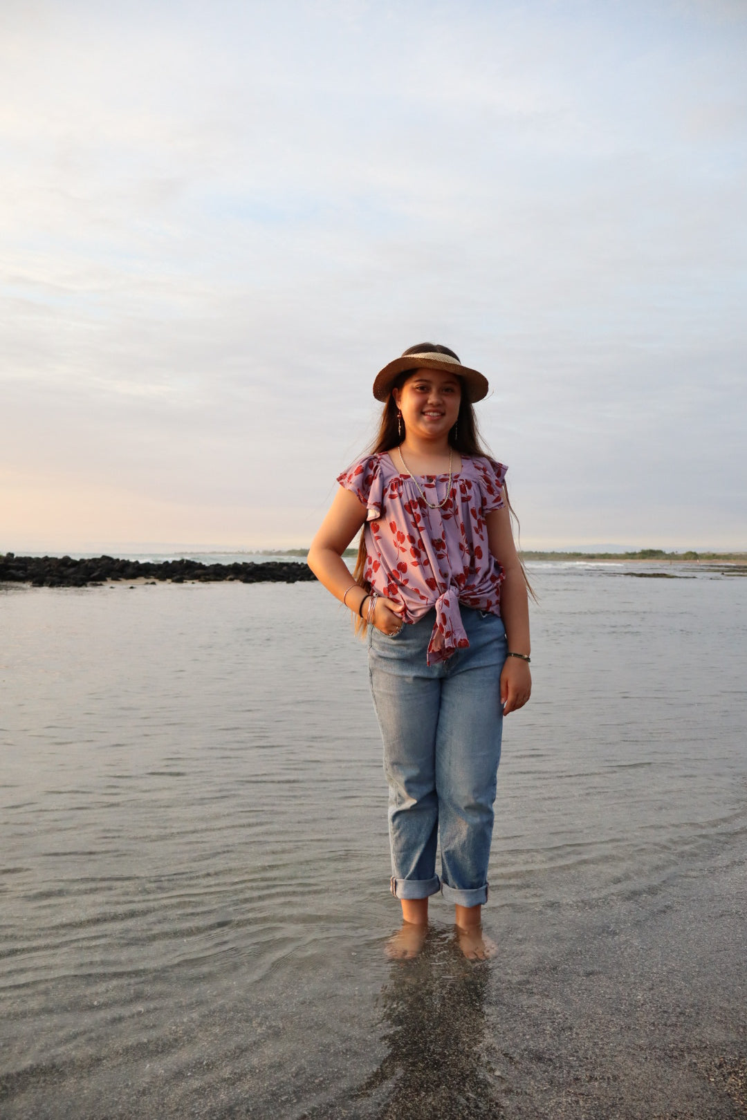 Dainty A'ali'i Youth Girls Dress