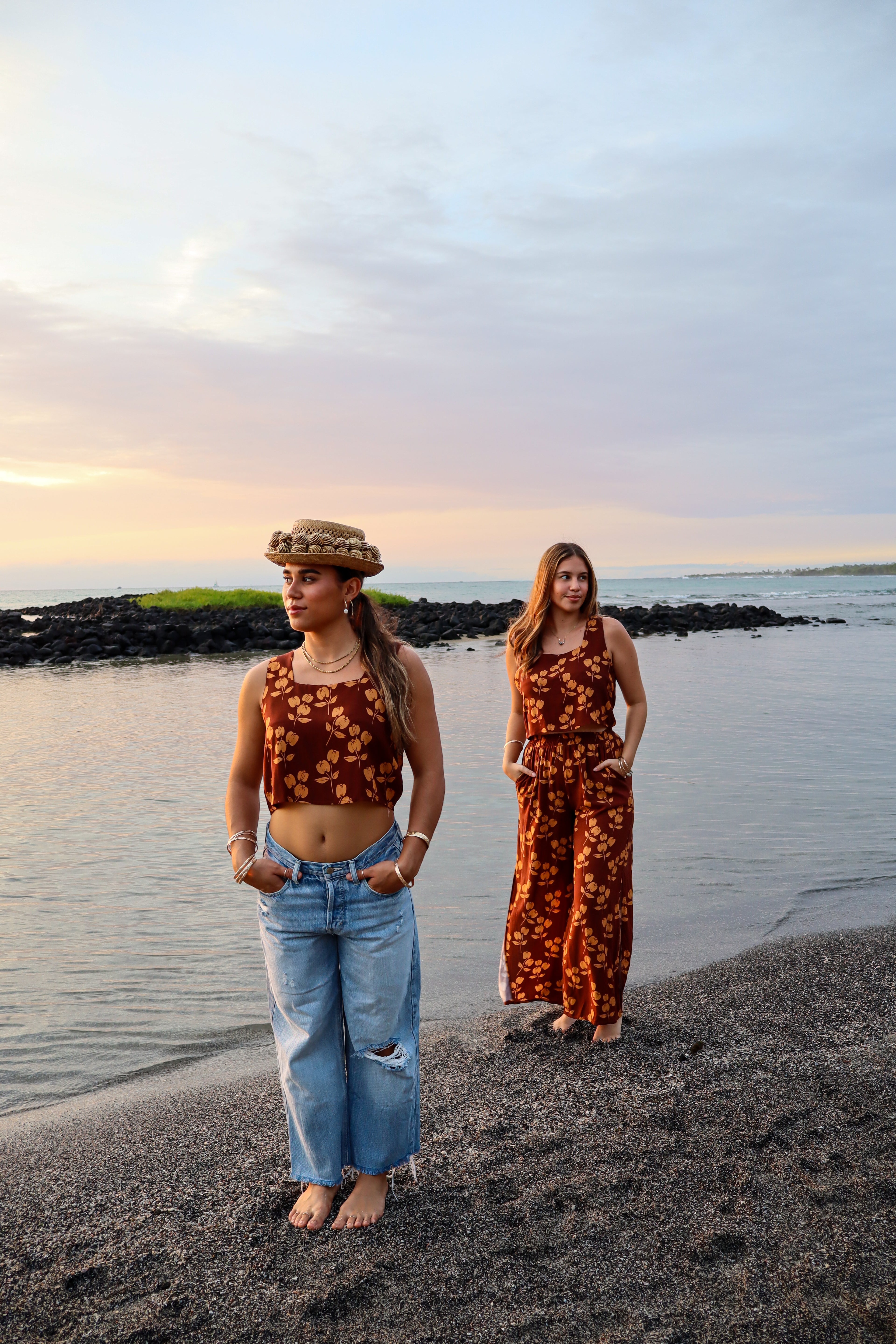 Dainty A'ali'i Womens Top